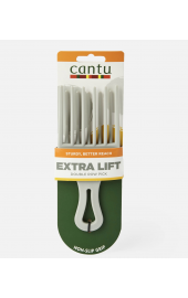 Cantu STURDY DOUBLE LIFT PICK, расчёска-афропик с двойными зубцами для взбивания корней при сушке и в течение дня.
